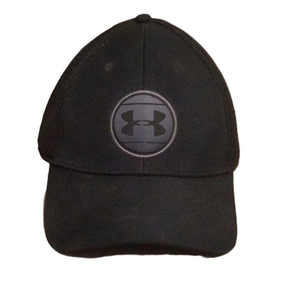 Under Armour Mesh Black Men’s Fitted Hat L/XL - Picture 1 of 6